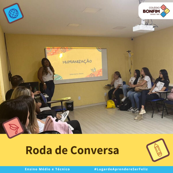 RODA DE CONVERSA COM A PROFESSORA DEUSA!